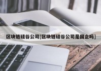 区块链硅谷公司[区块链硅谷公司是国企吗]